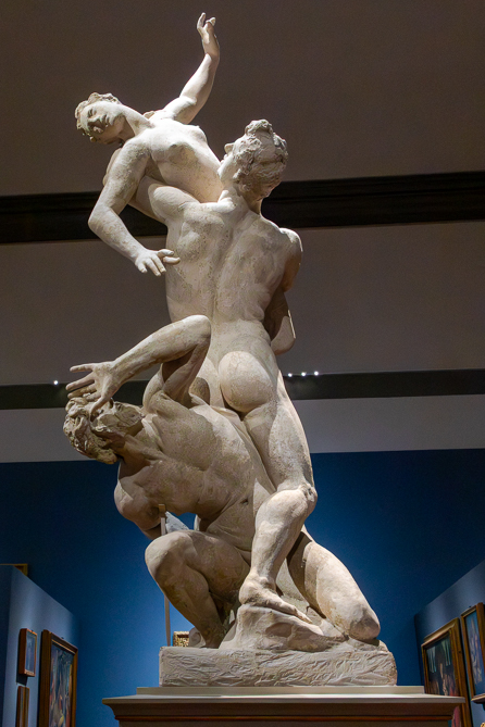 L'Enlèvement des Sabines de Giambologna Galerie de l'Académie de Florence
