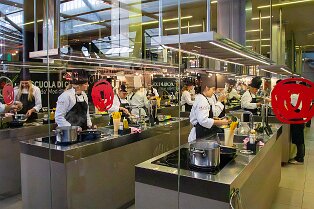 École Lorenzo de' Medici au marché Central de Florence