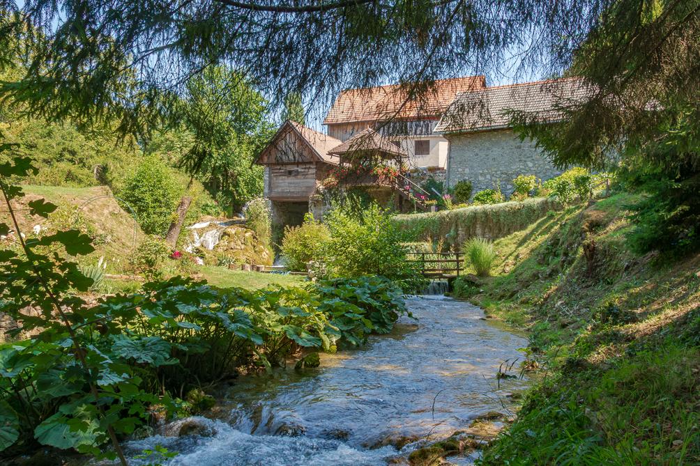 Moulin de Rastoke Un moulin de Rastoke à Slunj en Croatie