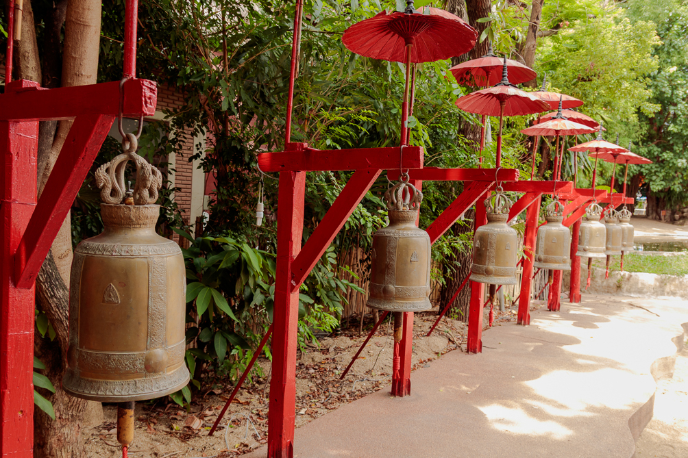Cloches bouddhistes Cloches bouddhistes à Wat Phan Tao, Chiang Mai