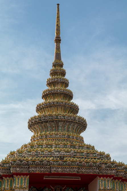 Flèche du Wat Pho Flèche du Wat Pho à Bangkok
