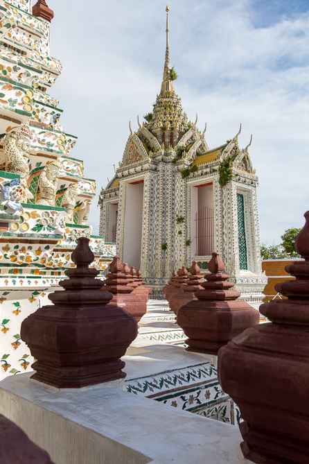 Le Wat Arun Temple de l'Aube à Bangkok,